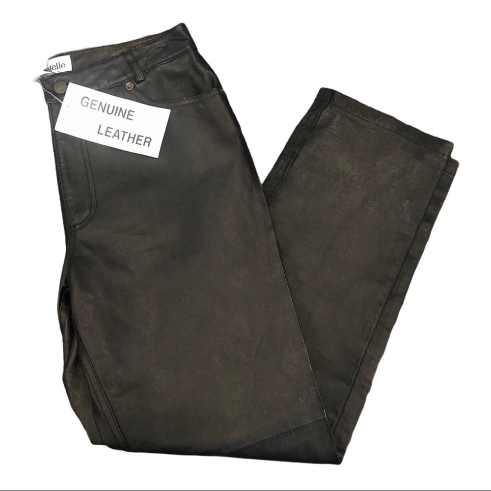 NWT Bagatelle Genuine Leather Pants Size 6P